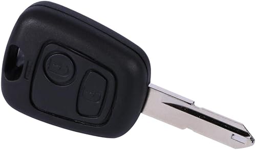 Miniatura 8 de 2 botones de repuesto remoto para llave de coche sin cortar con hoja en blanco para 206