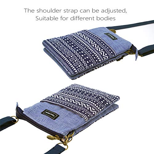 Image of Nylon Crescent Crossbody Bag for Women Men Fanny Pack Crossbody Bag Dumpling Lightweight Travel Sling Bag