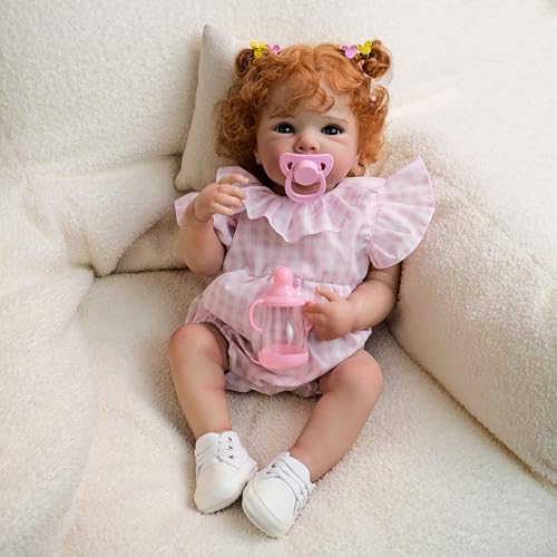 Muñeca reborn realista Bettie de 45 cm para niños 3+ miniatura 4