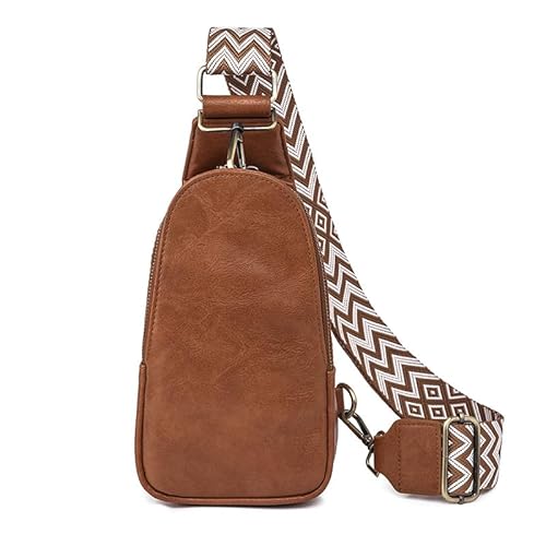 ALTALIVA Women's PU Leather Sling Crossbody Fanny Bag