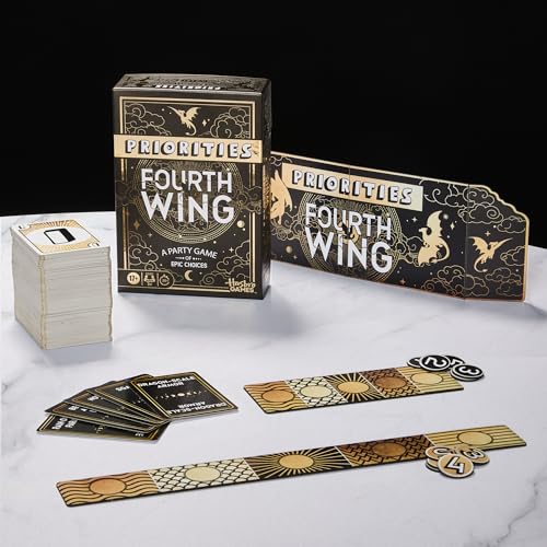 Hasbro Gaming Priorities Fourth Wing Edition Juego de Mesa miniatura 4
