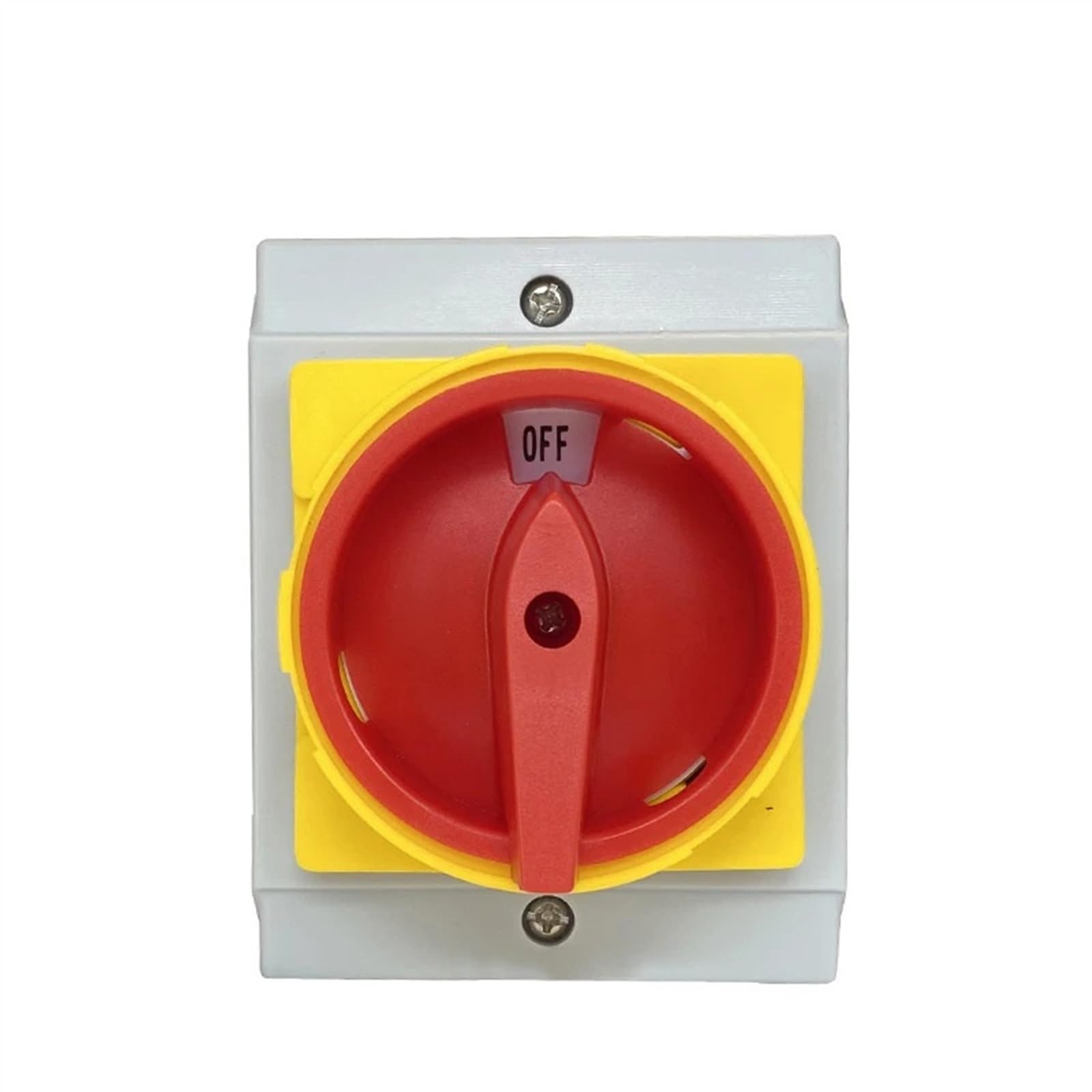Interruptor aislador Yaming, candado fijo giratorio con carcasa impermeable, 32A, 690V, 3 fases, 2 posiciones, YMD11-32D de encendido y apagado 3P