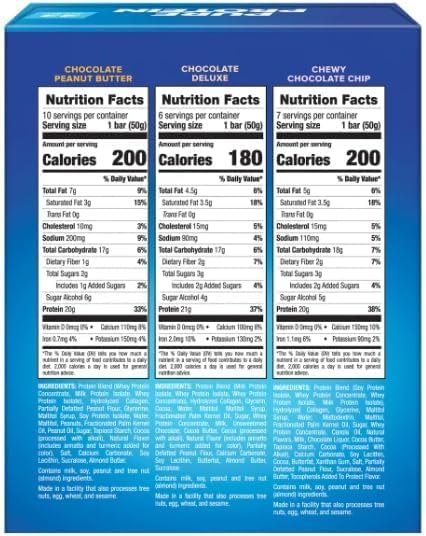 Pure Protein Barras, Pack Variedad, 23 unidades miniatura 2