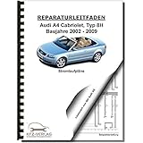  Audi A4 Cabriolet (02-09) Schaltplan Stromlaufplan Verkabelung Elektrik Pläne
