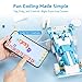 WhalesBot D1 21-in-1 STEM Coding Robot Kit for Kids (Ages 4+), 280+ Pieces Educational Building Set with APP-Controlled & Programming, 3D APP Guidance, Ideal Toy for Boys & Girls