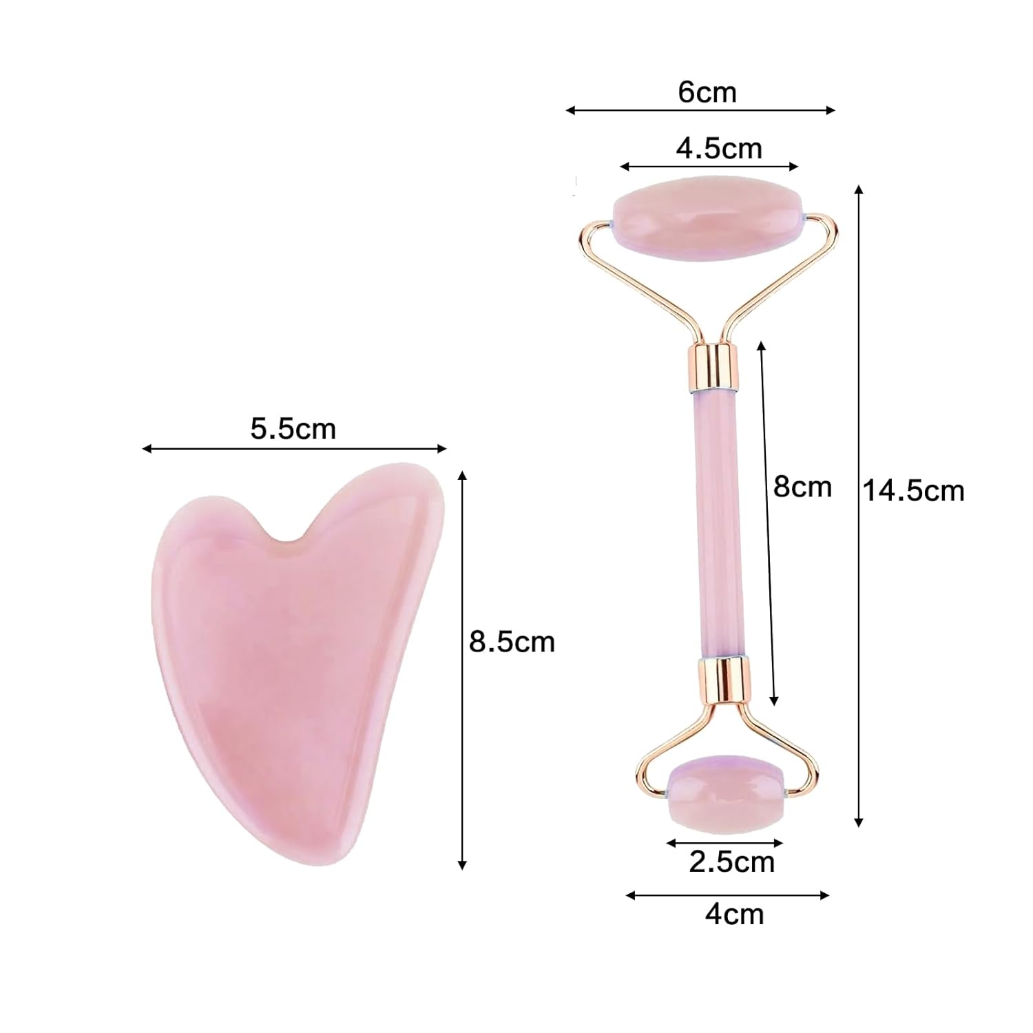 Condition photo showing New/Like New for Spa Headband with Wristbands, Gua Sha Facial Tools & Jade Face Roller 5 Pcs Makeup Skin Care Set for Women, Skin Care Headband for Washing Face, Face Washing Hairband Skincare Accessories