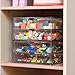 NINEWEEN Stackable Storage Drawers, Plastic Storage Bins for Home Office, Bathroom, Kitchen, Pantry, Clear Desk Organizer for Accessories, Marker, Pencils, Books, Art Crafts, Makeup (6 Drawers)