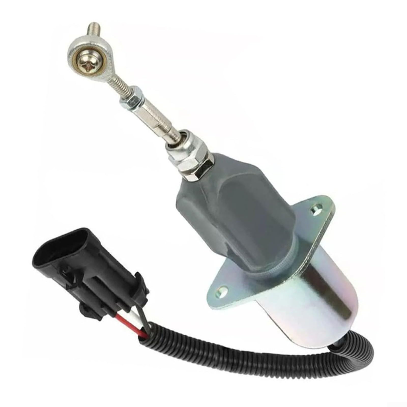 Interruptor solenoide de corte de combustible de motor diésel de 12 V para cargadoras de minicargadoras Bobcat 751 753 763 773 7753 S150 S160 S175 S185 T190 para excavadoras Bobcat 325 328 331 334 337