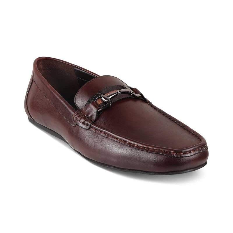 Image of tresmode Casual Leather Loafer for Men
