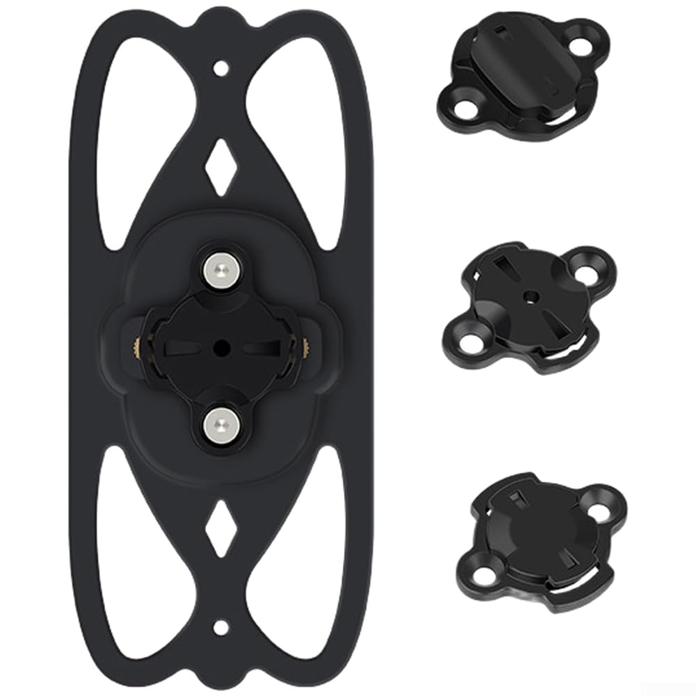 Montura Manillar Bicicleta Silicona Compatible para garmin Montura