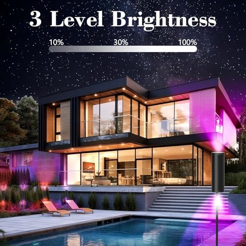 Image of Wall Sconces Set of Two - 16 Color Changing Night Lights Plug into Wall, RGBW Wall Lamp with Remote, LED Up Down Lights for Bedroom Living Room