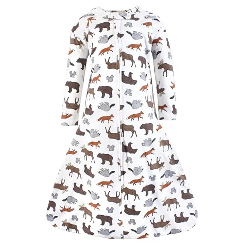 Image of Hudson Baby Unisex Baby Long Sleeve Cotton Jersey Sleeping Bag