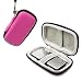 SURDARX Kardia Mobile Case Travel Carrying Case for AliveCor Kardia Mobile ECG/EKG KardiaMobile 6L for Apple and Android Devices Heart Rate Monitor (Pink)