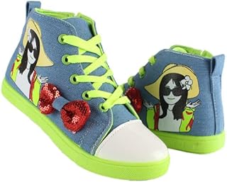 توباكو هاف بوت بنات كاجوال قماش 1036