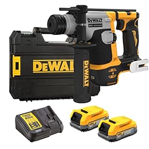 Borstelloze elektropneumatische hamer XR 18V SDS plus® 1,4J met 2 powerpack-batterijen en TSTAK koffer