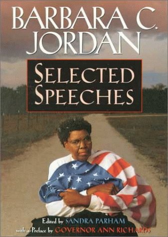 Barbara C. Jordan--Selected Speeches 0882581996 Book Cover