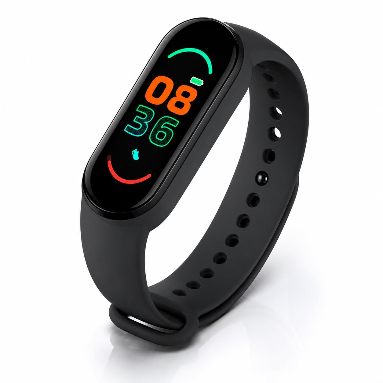 Drumstone 𝟏𝟓 𝐘𝐞𝐚𝐫 𝐋𝐨𝐧𝐠 𝐋𝐢𝐟𝐞 𝐖𝐚𝐫𝐫𝐚𝐧𝐭𝐲 Bluetooth Smart Fitness Band, Heart Rate Tracker, Sleep Monitoring, Step Counter, Waterproof Fitness Bracelet for Android & iOS-picture-25