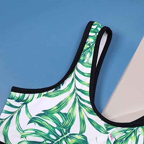 Maillot de bain fille 12 ans UPF protection solaire verte
