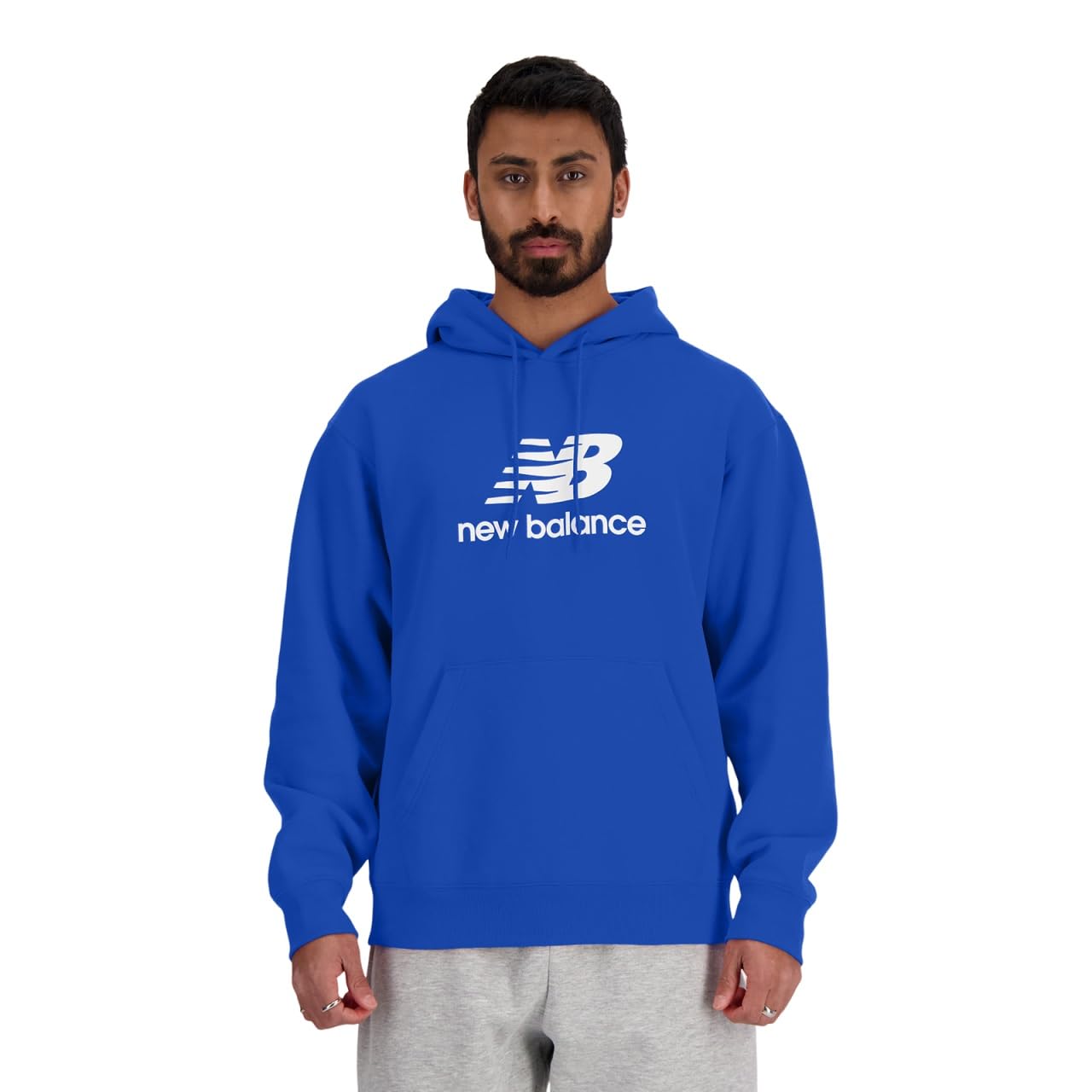 new balance(ニューバランス) Sport EssentialsStacked Logo スウェットフーディ パーカーメンズ (MT41501)メンズ