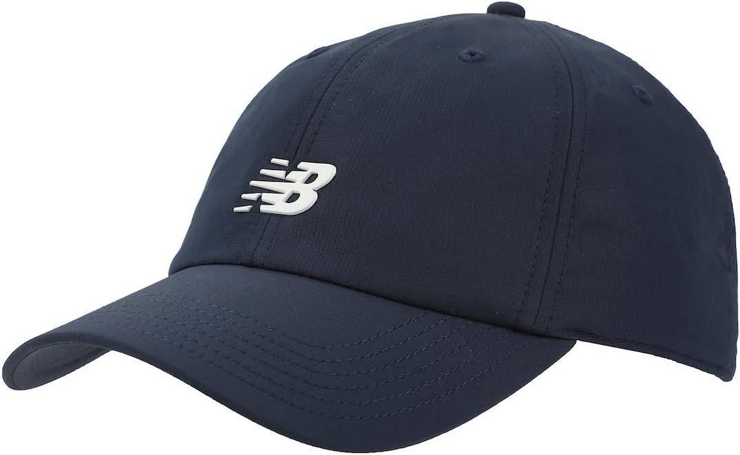 New Balance Adult Unisex 6 Panel Lightweight Adustable Performance Workout Gym Running Hat