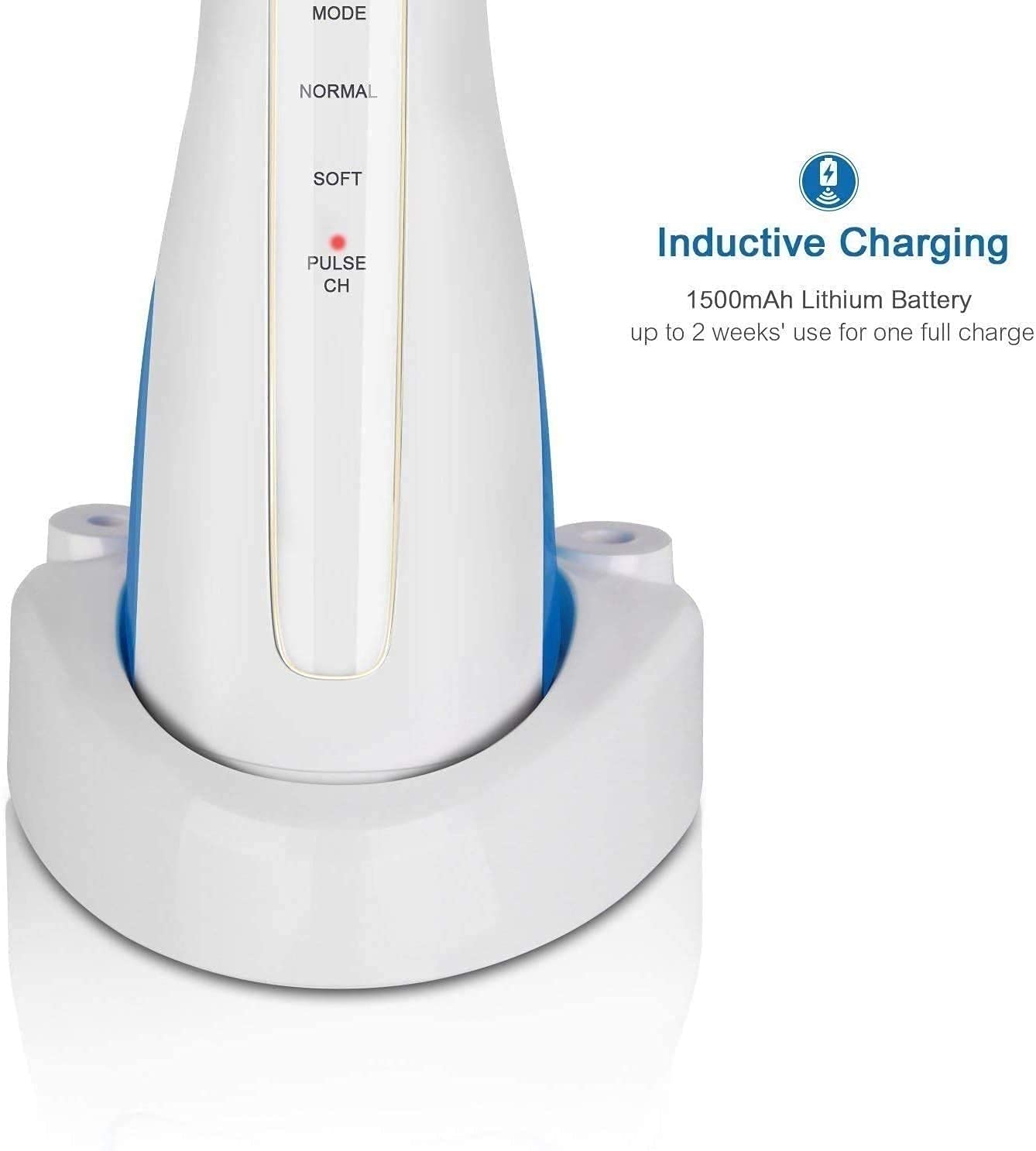 Irrigador bucal, Irrigador bucal Dental inalámbrico Profesional, portátil y Recargable, Adecuado para el hogar y los Viajes, aparatos ortopédicos y Puentes