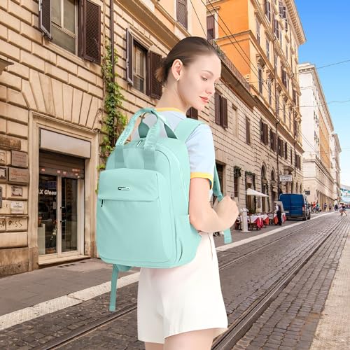 Monica Muse Mini mochila para mulheres, bolsa de viagem leve antirroubo, mochila elegante para compr