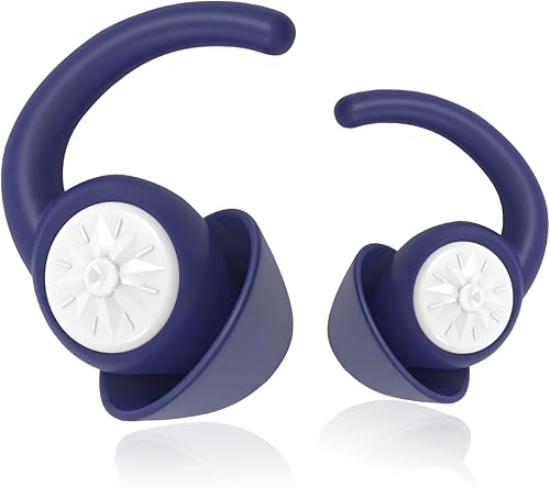 Tapones para los oídos para dormir con cancelación de ruido, 2 pares de tapones para los oídos con reducción de ruido para dormir, protección