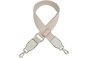 Ample Adjustable Canvas Crossbody Strap for Handbags and Purses