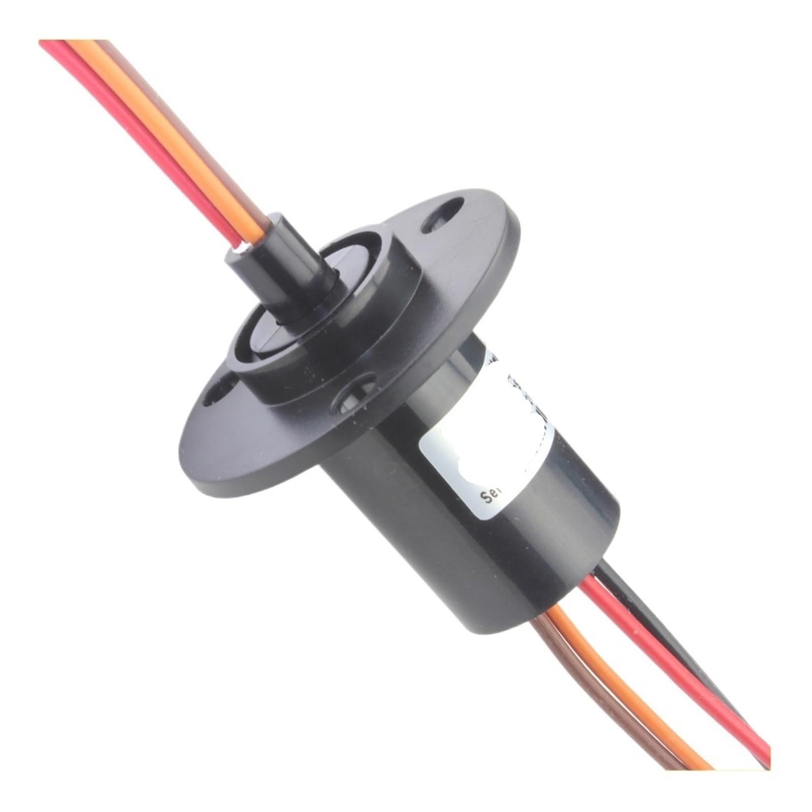 Collecteur tournant 4 circuits assurant 10A stables pour moteurs rotatifs