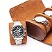 Boîte à Montres avec 3 Compartiments,Présentoir de Montre avec Coussins détachables,Coffret de Rangement pour Montres et Bracelets,Coffret de Bijoux Cadeau Noël,Cadeau pour Homme,Cuir synthétique