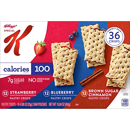 Special K Variety Pack, Brown Sugar Cinnamon/Strawberry/Blueberry Crisps, 36 ct - image 8