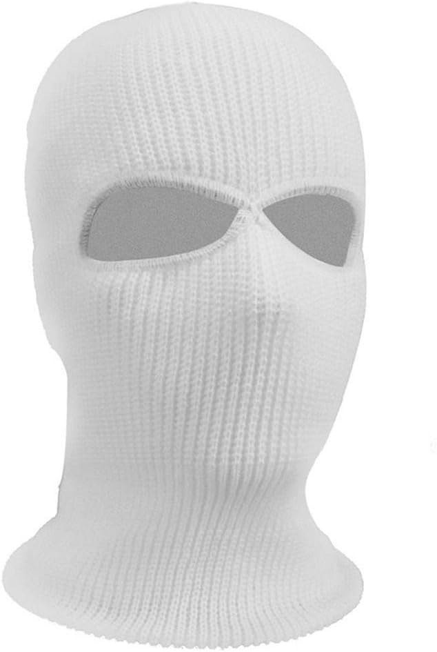 Colorfulmall2 Holes Ski Cycling Balaclava Hood Cap Full Face Mask