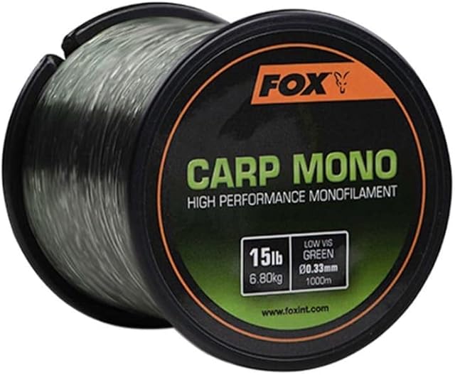 Fox Carp Mono Low Vis Green 1000m (12lb)