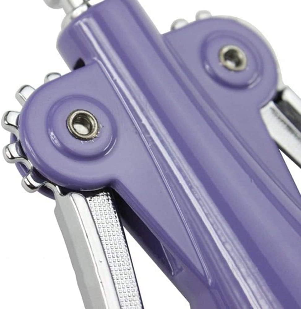 Multifunctional Corkscrew,Handheld Corkscrew,Multifunctional Heavy Duty Wing Corkscrew Wine Bottle Opener Waiter Corkscrew