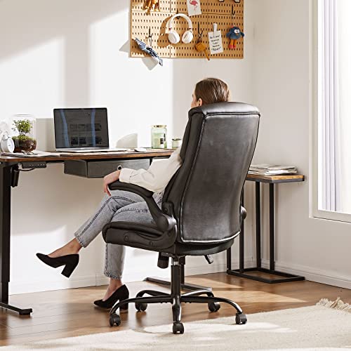 Sweetcrispy Ergonomic PU Leather Executive Office Chair #TOP6