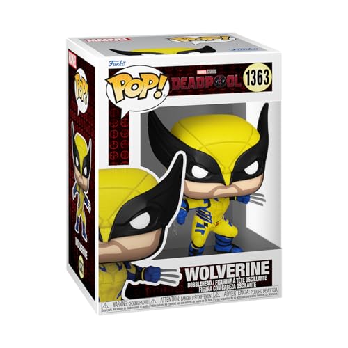 Funko Pop! Marvel: Deadpool & Wolverine - Wolverine - Figura de Vinilo Coleccionable - Idea de Regalo- Mercancia Oficial - Juguetes para Niños y Adultos - Movies Fans - Muñeco para Coleccionistas