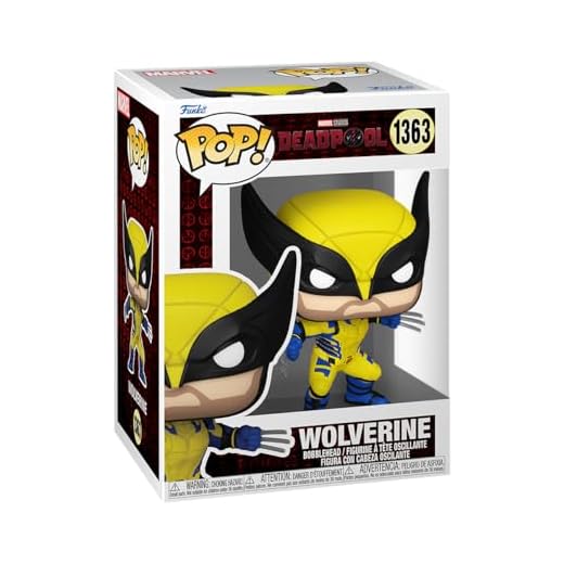 Funko Pop! Marvel: Deadpool & Wolverine - Wolverine - Figura de Vinilo Coleccionable - Idea de Regalo- Mercancia Oficial - Juguetes para Niños y Adultos - Movies Fans - Muñeco para Coleccionistas