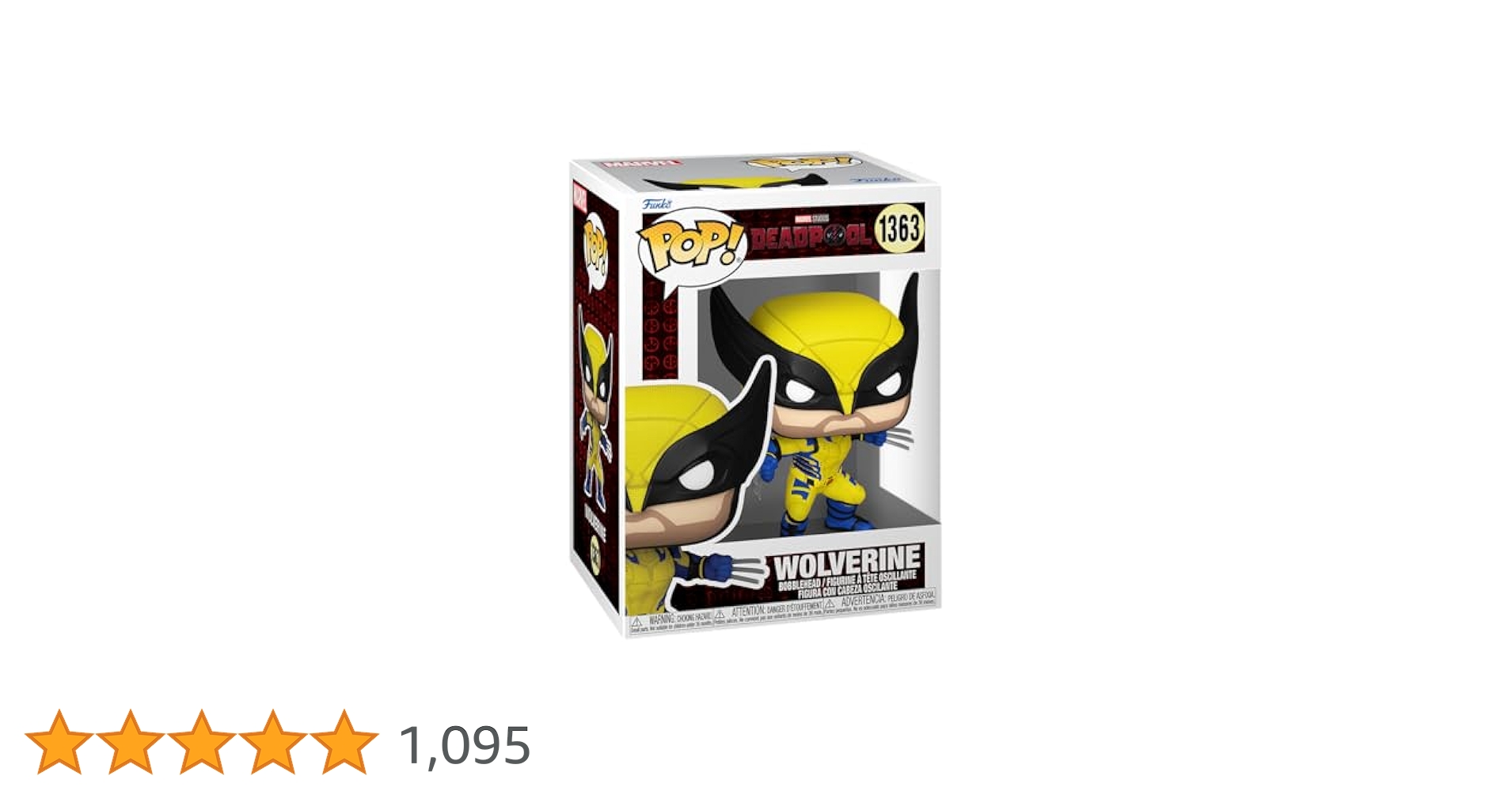 【新品】デッドプール＆ウルヴァリン FUNKO POP! フィギュア Amazon.com: Funko POP! Marvel: Deadpool & Wolverine