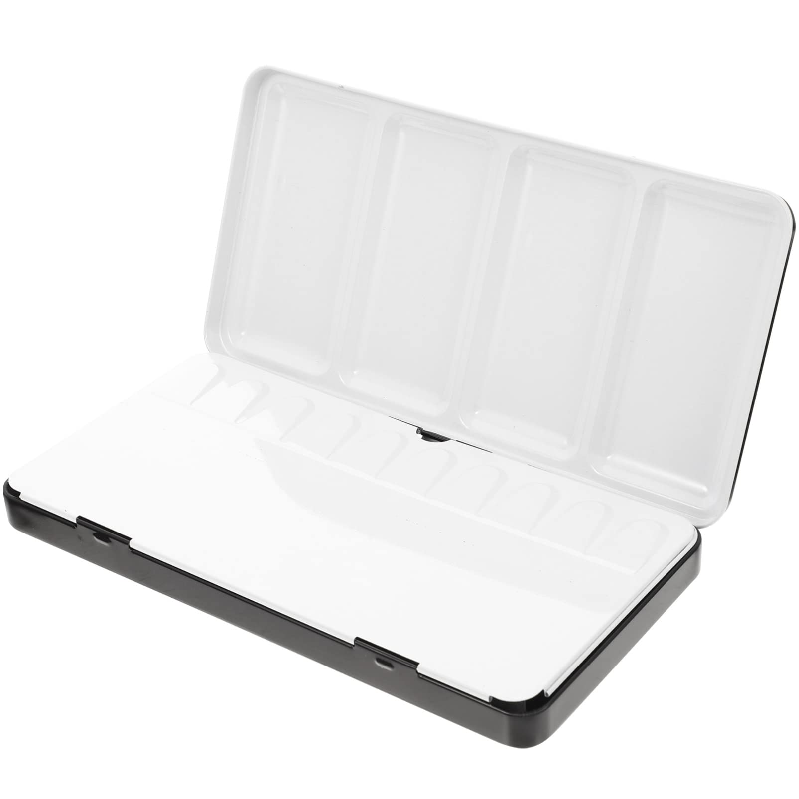 Acuarelas Latas De Acuarela Vacías Caja De Paleta De Acuarela Caja De Pintura De Metal con 48 Sartenes para DIY Acuarela Acrílico Y Pintura Óleo Cajas De Paleta Vacias