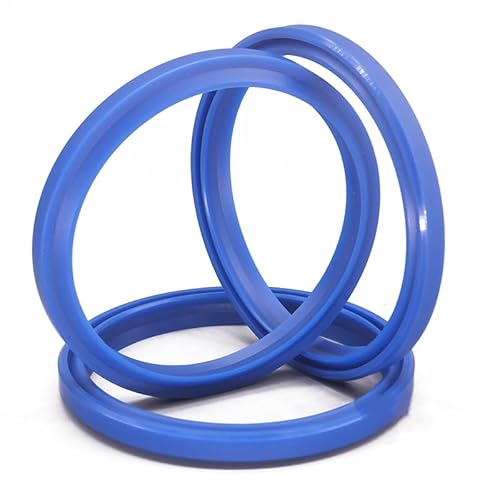 ポリウレタン製油圧シールリング、 3個入り ポリウレタンリングガスケット ダストリング ピストンロッドシャフト用 油圧シリンダーオイルシール ID 10-160mm(58x66x5I6.5mm)