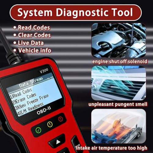 Lector de códigos de falla OBD2 con monitoreo integral de sensores en tiempo real 2
