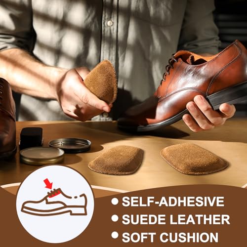 Shyyween 3 pares almohadillas de lengüeta para zapatos talla L miniatura 4