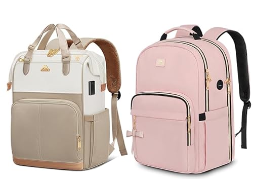 MATEIN Anti Theft Laptop Backpack for Women, 15.6 Inch College