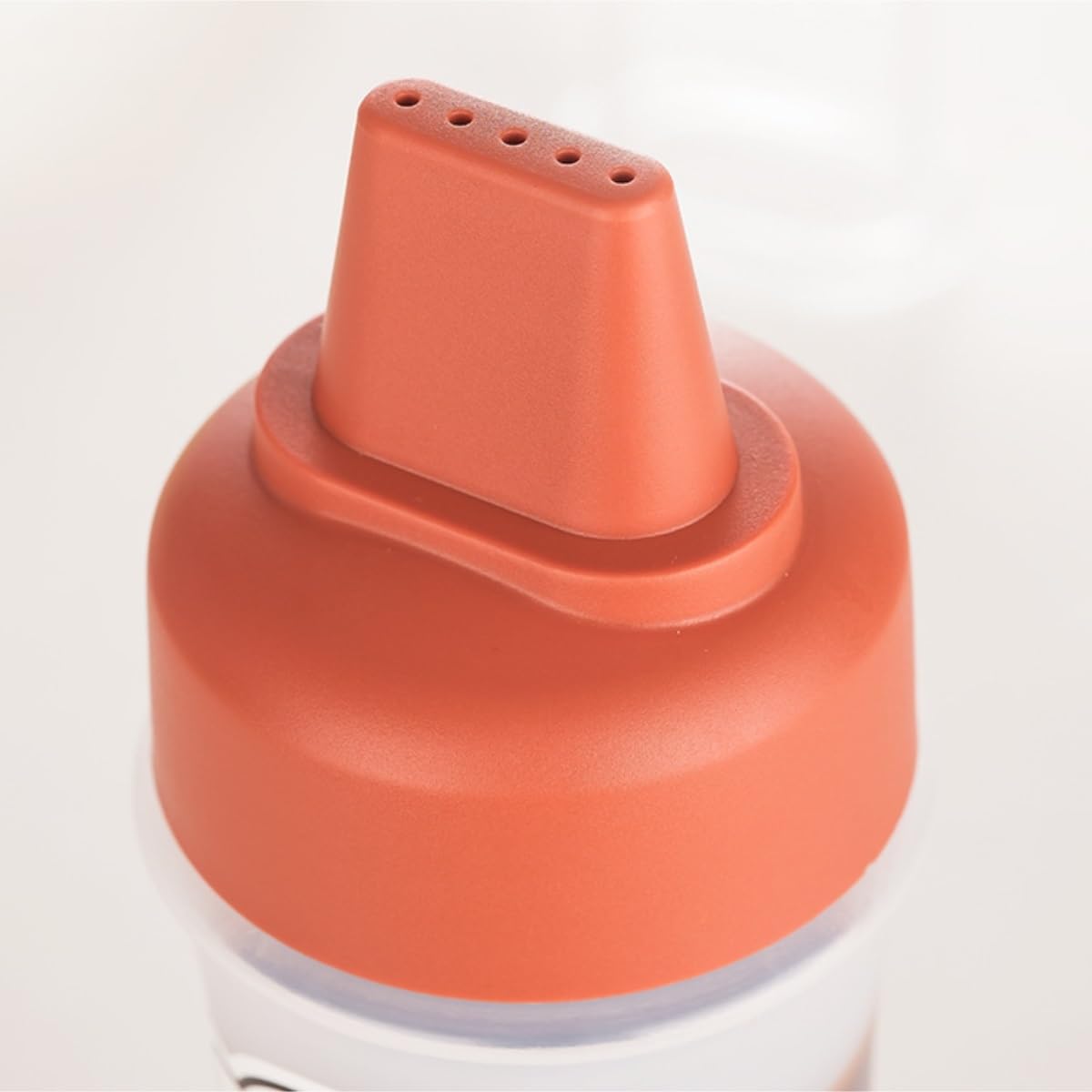Butelka Ściskania Sos Sałatkowy Ketchup Butelka Na Wyciskany Przyprawy Do Wyciskania Żywności Z Pięcioma Otworami, Zestaw 5 Sztuk Naczynia Obiadowe(White)