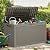 YITAHOME 80 Gallon Outdoor Storage Box, Large Water Resistant Resin Deck Box, Indoor Outdoor Lockable Rattan Storage Container for Patio, Garden, Cushions, Tools, Equipment (Taupe)