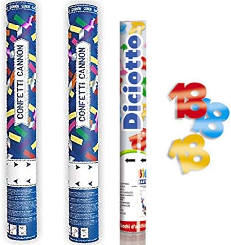 Cannoni Coriandoli XiXiRan - 4 Pezzi, Biodegradabili, Per Feste E Matrimoni - Foto 4