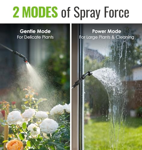 image for PASAMIC 2 Gallon Battery Powered Sprayer, Rechargeable Electric Spraye