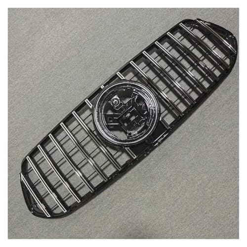 Kidney Grill For Benz For GLE C167 W167 Coupe Grill GLE300 350 400 450 2019-2022 2023 GT Style Front Grille Bumper Grill Grille Accessories Front Grille(Sport GT Silvery)