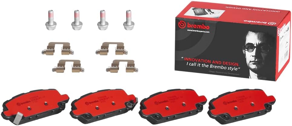Brembo P28090N Premium Ceramic Rear Disc Brake Pad Set HONDA OE# 43022T8MG01