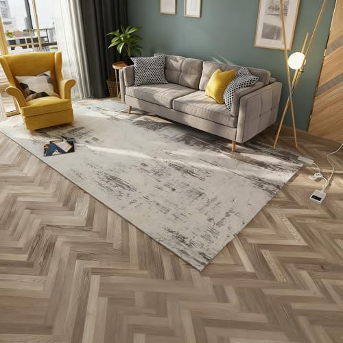 Calefactor eléctrico portátil de alfombra con temporizador 110V